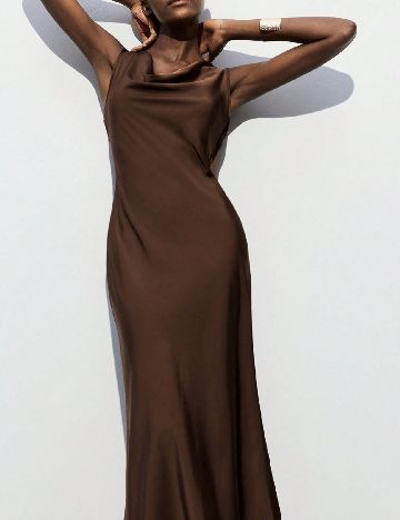 Rochie lunga SHEIN, maro