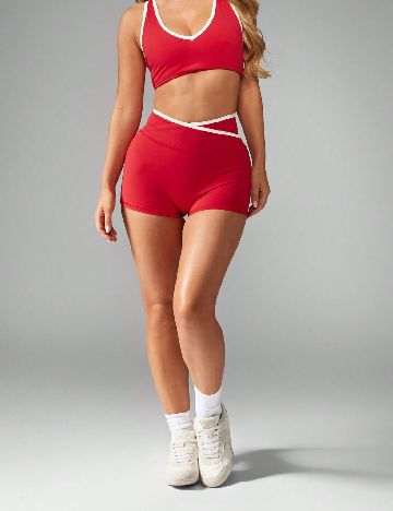 Pantaloni scurti Missguided, rosu