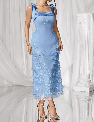 Rochie lunga SHEIN, albastru