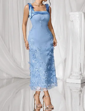 Rochie lunga SHEIN, albastru