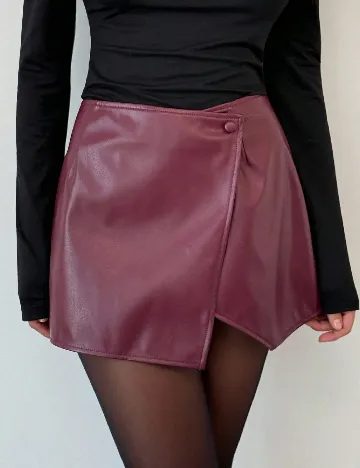 Fusta SHEIN, visiniu