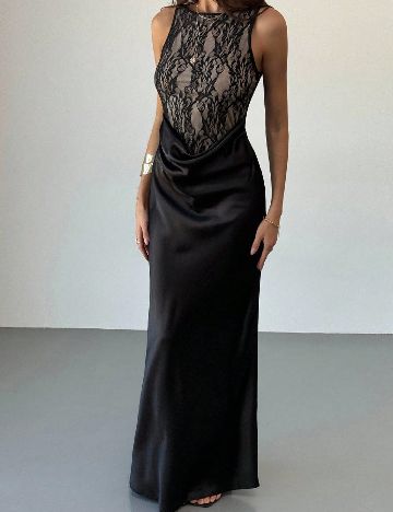 Rochie lunga SHEIN, negru