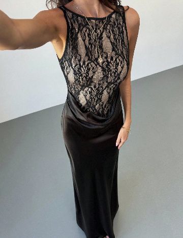 Rochie lunga SHEIN, negru