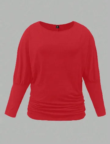 Bluza SHEIN CURVE, rosu