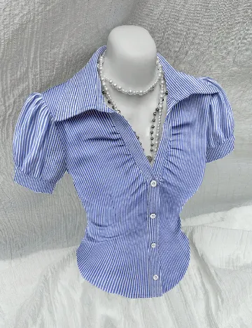 Camasa SHEIN, albastru