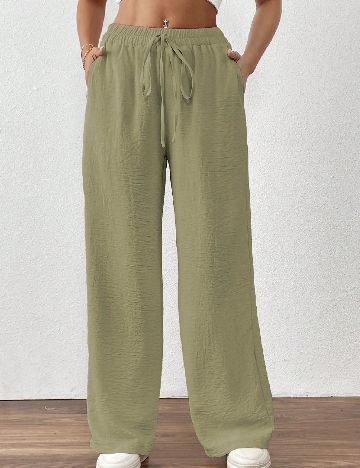 Pantaloni SHEIN, verde