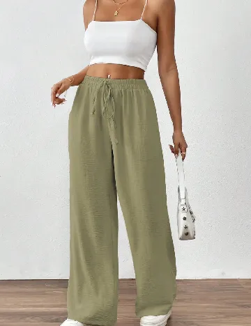 Pantaloni SHEIN, verde