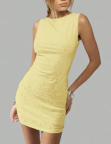 Rochie scurta Missguided, galben