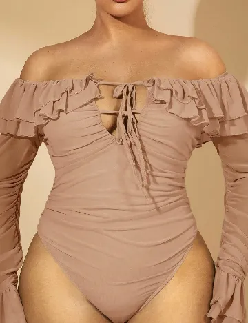 Body SHEIN CURVE, maro