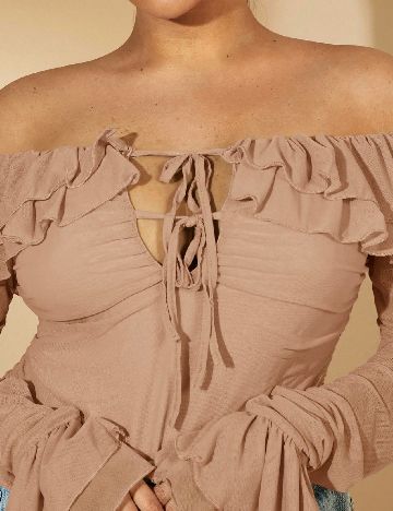 Body SHEIN CURVE, maro