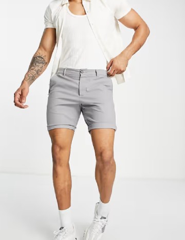 Pantaloni scurti ASOS, gri