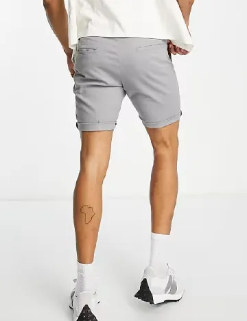 Pantaloni scurti ASOS, gri