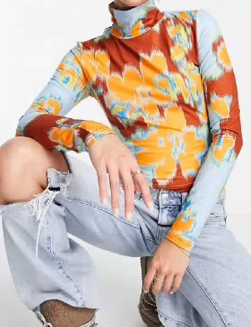 Bluza Urban Revivo, mix culori