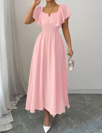 Rochie lunga SHEIN, roz