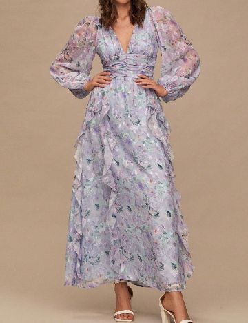 Rochie lunga SHEIN, floral print