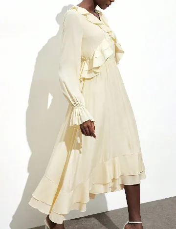 Rochie medie SHEIN, galben