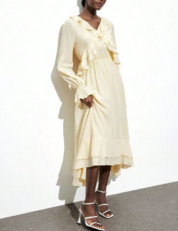 Rochie medie SHEIN, galben