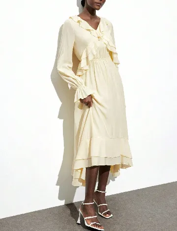 Rochie medie SHEIN, galben