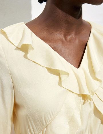 Rochie medie SHEIN, galben