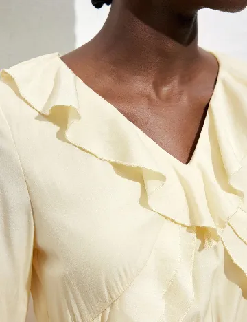 Rochie medie SHEIN, galben