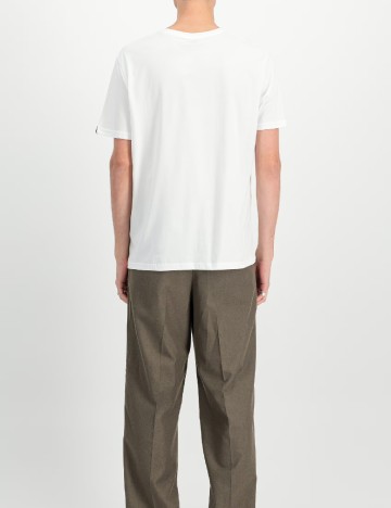 Set Tricouri 2 bucati ALPHA INDUSTRIES, alb/negru