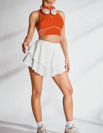 Top SHEIN, portocaliu