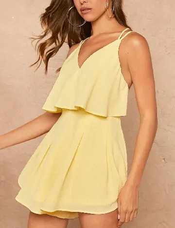 Salopeta SHEIN, galben