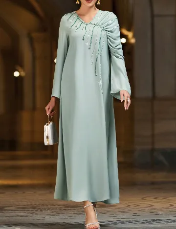 Rochie lunga SHEIN, verde