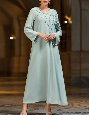 Rochie lunga SHEIN, verde