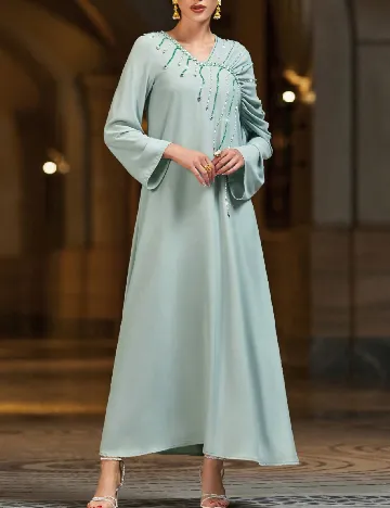 Rochie lunga SHEIN, verde