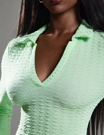 Rochie scurta SHEIN, verde