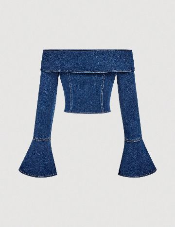 Top SHEIN, bleumarin