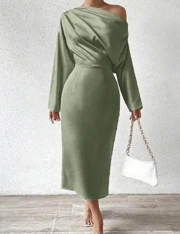Rochie lunga SHEIN, verde
