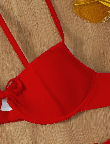 Sutien de baie SHEIN, rosu