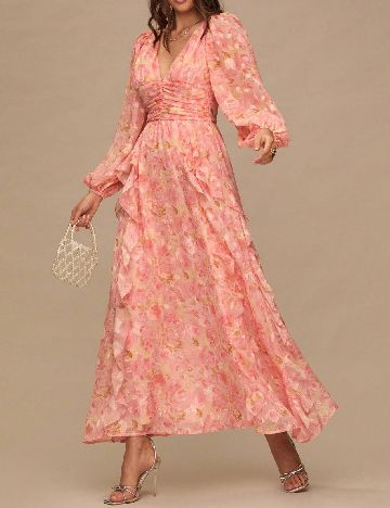 Rochie lunga SHEIN, roz