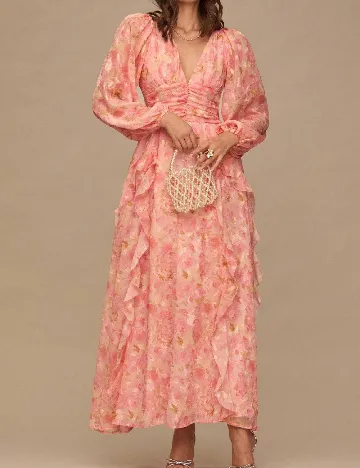 Rochie lunga SHEIN, roz