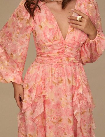 Rochie lunga SHEIN, roz