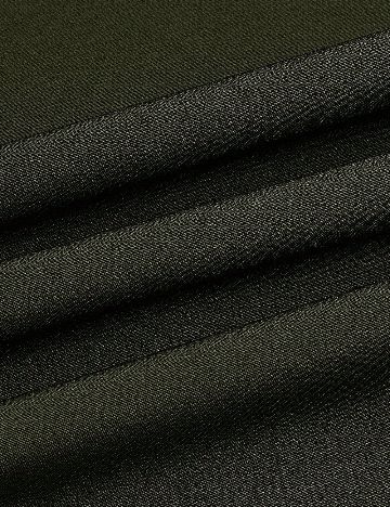 Pantaloni SHEIN CURVE, verde inchis