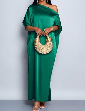 Rochie lunga SHEIN, verde