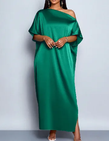 Rochie lunga SHEIN, verde