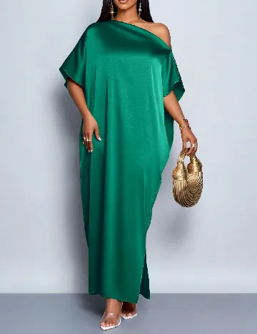 Rochie lunga SHEIN, verde
