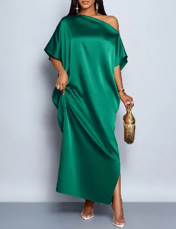 Rochie lunga SHEIN, verde