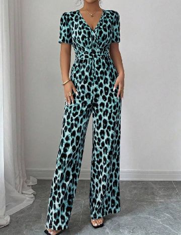 Salopeta SHEIN, animal print