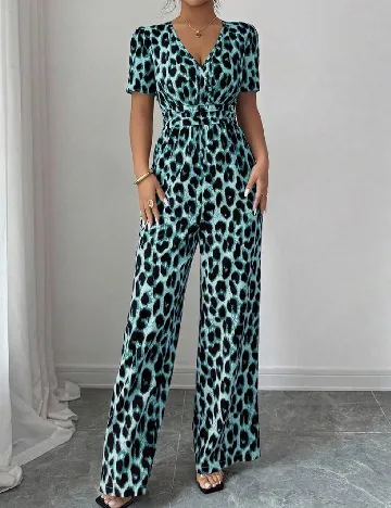 Salopeta SHEIN, animal print