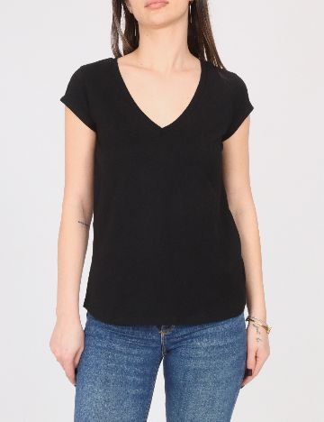 Tricou River Island, negru