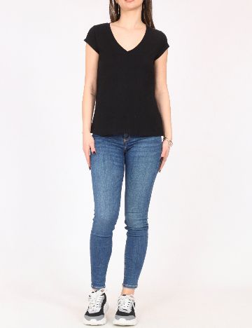 Tricou River Island, negru