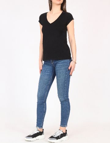 Tricou River Island, negru