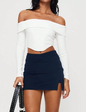 Fusta pantalon SHEIN, bleumarin