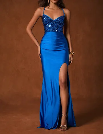 Rochie lunga SHEIN, albastru