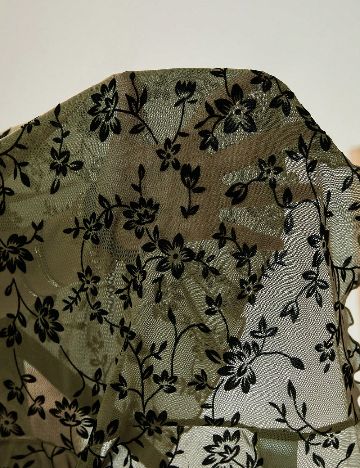 Camasa SHEIN, verde inchis